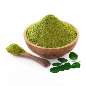 Poudre de feuilles de Moringa pure, séchée par atomisation, extrait végétal, ingrédient superalimentaire de qualité alimentaire pour smoothies et boissons - Product Image 3