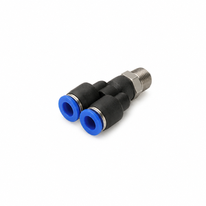 Connecteur pneumatique mâle à connexion rapide G1 4, coupleur d'air fileté en acier inoxydable, joint bleu pour machines - Product Image 4