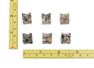 Rhodonite Naturelle, Cristal de Merkaba, Étoile de Géométrie Sacrée, Tétraèdre, Pierre Gemme Sculptée, Vente en Gros pour la Méditation et la Décoration - Product Image 2