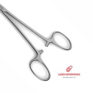 Forceps chirurgical incurvé pour bébé, instrument chirurgical très délicat, pince hémostatique en acier inoxydable, outil de précision à pointe fine - Product Image 3
