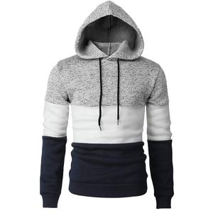 Sudadera con Capucha para Hombre, Corte Regular, 100% Algodón Tejido, Informal, Invierno, Verde, Blanco, Azul Marino, Manga Larga, Transpirable, con Bolsillo - Product Image 3