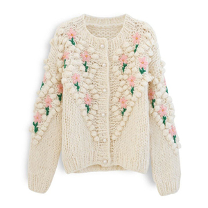 Cárdigan Largo de Punto para Mujer, Frente Abierto, Suave, Cálido, Informal, Cómodo para Uso Diario, Otoño Invierno, Suministro de Fábrica Personalizado - Product Image 2