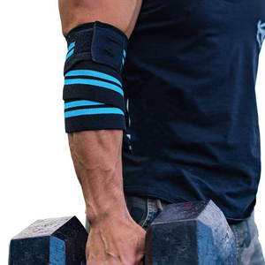 Bandes de compression élastiques réglables pour le sport, soutien flexible pour les coudes, idéales pour l'haltérophilie et l'entraînement, prix abordable sur mesure - Product Image 4