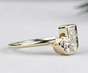 เพชรคุณภาพสูง IGI Certified 14K ทองคำขาว E VVS1 เพชรเลี้ยงในห้องปฏิบัติการ ฝังแบบ Bezel Setting ของขวัญวันหมั้น วันแต่งงาน วันเกิด สำหรับเธอ - Product Image 6