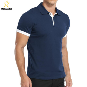 Camisa polo clásica para hombre, camisas de manga corta, camisetas informales ligeras y ajustadas - Product Image 3