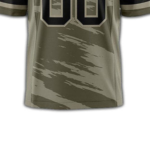 Maillot de football américain de qualité supérieure à manches courtes imprimé par sublimation - Product Image 6