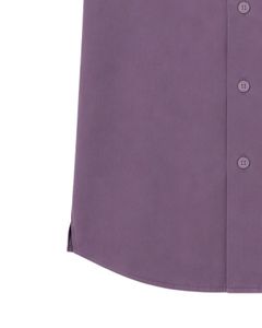 เสื้อเชิ้ตผู้ชายคอปกคิวบาสีม่วง แบรนด์ Manufacturer แขนสั้นลำลอง ใส่สบายๆ สำหรับฤดูร้อน ทรงโอเวอร์ไซส์ สไตล์สตรีทแฟชั่น เหมาะสำหรับใส่ไปเที่ยวชายหาด ติดกระดุม - Product Image 6