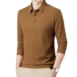 Fashion Winter Fleece Warm <b>Men</b> Business Wargoff Polo <b>Shirts</b> New Long Sleeve Button Lapel Male Clothing Thick Casual T-<b>Shirt</b> - Product Image 5