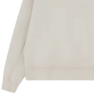 Sudadera Borg Emblem Applique para Hombre, Sudadera Cómoda y Elegante con Cuello Redondo, Sudadera de Primera Calidad Color Hueso - Product Image 3