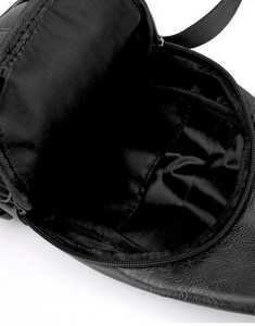Maletín de Cuero Genuino Negro de Lujo para Portátil, para Viajes de Negocios, para Hombre, con Cierre de Cremallera, Ligero - Product Image 3
