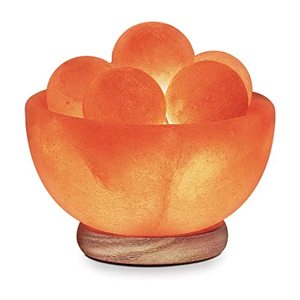 Lampes à sel rose de l'Himalaya artisanales, boules de sel, bols de lampe en cristal, décoration raffinée du Pakistan, emballées en sachet/bouteille/sac - Product Image 2