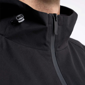 Vêtements de sport pour hommes avec logo personnalisé, coupe-vent personnalisé, veste de travail imperméable, veste de sport décontractée à fermeture éclair pour hommes - Product Image 4