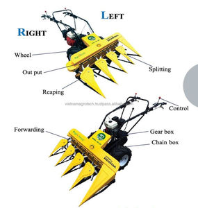 Machine de récolte de conception Kobuta GARANTIE DE HAUTE QUALITÉ pour la moissonneuse de riz de paddy de blé - Product Image 5