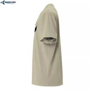 Camisetas para Hombre al por Mayor, Poliéster/Algodón, Ecológicas, de Secado Rápido, Transpirables, Manga Corta, Corte Holgado, Color Liso, Casuales, OEM - Product Image 4