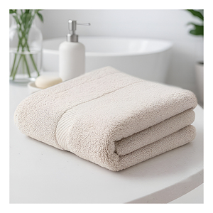 Serviette de bain en coton doux et absorbant de qualité supérieure pour hôtel, maison, spa et usage hôtelier - Product Image 3