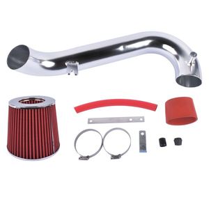 ชุดอุปกรณ์ดักอากาศแบบสั้นสำหรับ Honda Civic 1.7 AT/MT (2001-2005) พร้อมกรองสีแดง ชุดท่อและสายดักอากาศ - Product Image 5