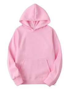 Sweat à capuche basique pour femmes, pulls à capuche décontractés à manches longues avec poche kangourou Streetwear - Product Image 3