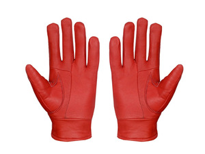 Gants de conduite en cuir rouge, design unisexe, doigts entièrement couverts, toucher doux, prise en main confortable, idéal pour la conduite et les activités de plein air - Product Image 3