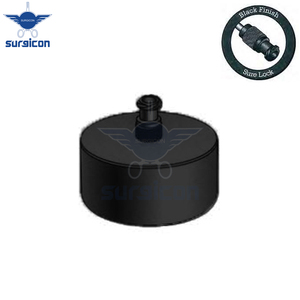 Holding Device Diameter 40 mm with Sure Lock Black Finish Surgical Holding Device with Secure <b>Locking</b> System - Product Image 3