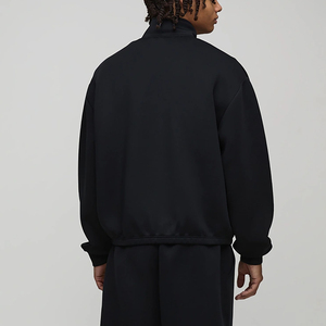 Survêtements tendance pour hommes avec fermeture à quart de zip, en coton/polyester pour un ajustement confortable et décontracté en hiver, service OEM - Product Image 5