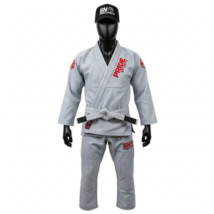 Traje de Jiu Jitsu Personalizado de Alta Calidad, Uniforme de BJJ Transpirable, Ligero y de Secado Rápido para Entrenamiento y Competencia, OEM Martial - Product Image 1