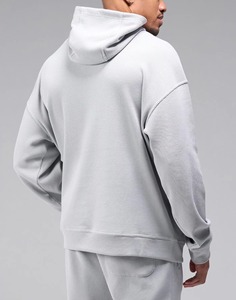 Men <b>Black</b> Pullover Hoodie Soft <b>Fleece</b> Sweatshirt Casual Streetwear Warm Winter Fashion Washed Polyester/Cotton 350g Quick Dry - Product Image 6