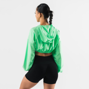 Chaqueta Corta Casual con Capucha y Cierre para Mujer, Ligera, para Senderismo y Deportes al Aire Libre, Nueva Colección 2026 - Product Image 3