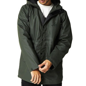 Veste coupe-vent d'hiver pour homme, en matière légère et coupe confortable, idéale pour un style streetwear décontracté. - Product Image 3