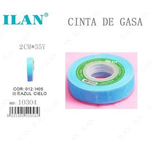 ผ้าก๊อซสีฟ้า 2 ซม. x 35 หลา สำหรับงานฝีมือ - Product Image 1