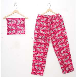 Nouvelle conception, ensemble de vêtements de nuit pour femmes 100% coton pur, pyjamas doux, ensembles de pyjamas longs, fournisseurs d'usine, vêtements de nuit pour femmes - Product Image 3