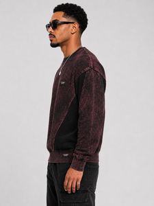 Sweat-shirt homme délavé à l'acide, style vintage, doux, respirant, coupe décontractée, streetwear moderne, le plus vendu - Product Image 2