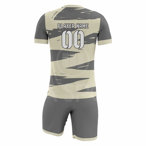 Ensemble d'uniformes de football personnalisés, maillot de foot sublimé, shorts et chaussettes, fournisseur en gros - Product Image 3