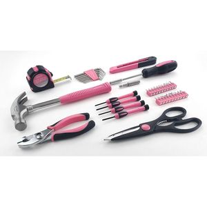 Set Essenziale di 39 Utensili per Uso Domestico con Cassetta Portautensili Originale per Riparazioni Quotidiane - Product Image 3