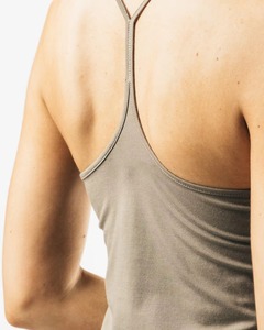 High Quality Ribbed Gym Running Tank <b>Tops</b> for Ladies Custom Logo White Sleeveless Sexy Crop Shirts Knitted Fabric Short Front - Product Image 6