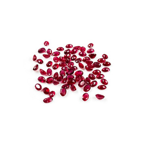 Rubis naturels de Bangkok, ovales calibrés 6x4mm, pierres précieuses facettées naturelles, prêtes à l'emploi pour la création de bijoux - Product Image 6