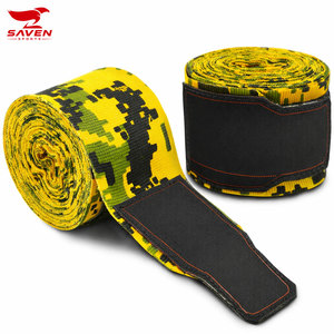 Bandages de boxe en coton de qualité supérieure pour la protection des jointures, idéaux pour l'entraînement de la boxe, du MMA et du kickboxing – Vente en gros - Product Image 1