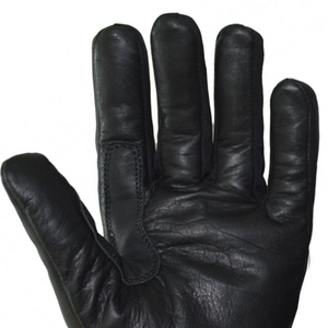Gants de motocross unisexes en cuir coupe-vent, design à doigts entiers, sangle de poignet réglable, légers, anti-chute, antidérapants - Product Image 4