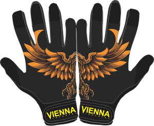 Gants de football gaélique légers de qualité supérieure pour jeunes, en latex, avec sangle de poignet réglable - Emballage personnalisé - Product Image 2