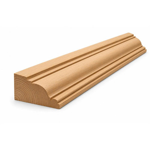 Moldura Decorativa para Base de Gabinete de Cocina de Madera Sólida y Duradera, Producida por una Fábrica de Muebles de Vietnam - Product Image 1