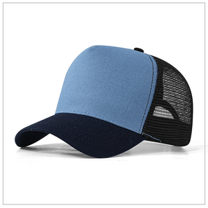 Gorra Trucker de Mezclilla Personalizada con Malla Trasera, Estilo Casual Urbano, de Alta Calidad para Marcas de EE. UU., Canadá, Australia y Europa - Product Image 1