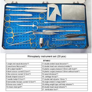 Juego de Instrumentos para Tornillos Canulados, Herramientas Reutilizables de Acero Inoxidable Ortopédico para Uso Veterinario, Septoplastia Nasal, Rinoplastia, ORL - Product Image 6