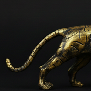 Statue de lion de style européen, ornement écologique en résine 3D pour la maison, le meuble TV, le meuble à vin, le salon, le bureau, le bureau à domicile - Product Image 4