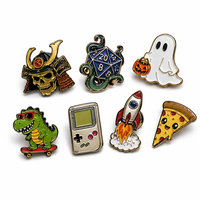 Aangepaste Magic Academy Emaille Pins Ha-rry School Badge Metal Reversspeld Po-tter Set Mythische Uil Griffin Toverboek Heksenhoed Broche