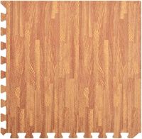 Tapis de jeu emboîtable DONGHANG OEM en EVA, motif bois, écologique, isolant thermique, épaisseur 1 cm, non toxique