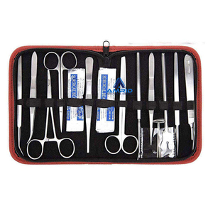 Kit de Instrumentos Manuales para Disección Médica Alemán con Portacuchillas de Acero, Tijeras para Iris, Pinzas Mosquito y Herramientas de Sutura - Product Image 2