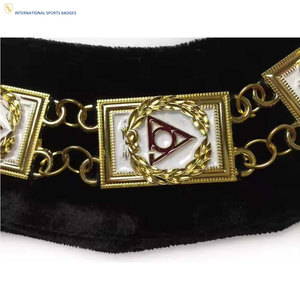 Collier de Collation Maçonnique Brodé Sur Mesure, Écologique et Professionnel, avec un Design Élégant et des Matériaux de Haute Qualité - Product Image 6