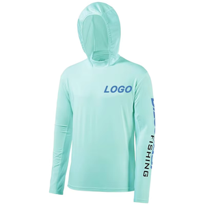 Custom Sublimation Printed Upf 50 Jersey Fishing Wear <b>Sunscreen</b> UV Quick Dry Breathable Long Sleeve Performance Fishing Shirt - Product Image 5