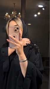 Islamic Elegant Premium Fancy Abaya <b>For</b> Women Dubai Style Modest Wear With Accessory - Product Image 2