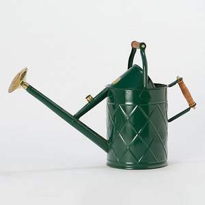 Regadera de jardín de metal resistente al óxido, construcción robusta para herramientas y accesorios de jardinería al aire libre - Product Image 1