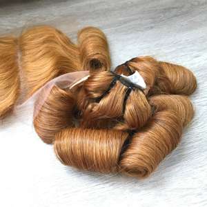 วิกผมหยิก2024ผมแท้แบบเรียบสุดๆ - Product Image 3